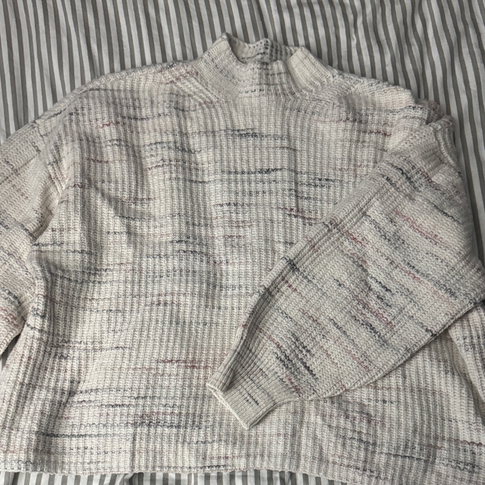Old Navy Cream Knit Sweater